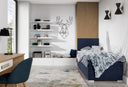 Lit boxspring Relio 90x200 avec espace de rangement