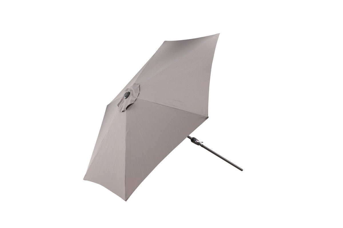 Sonnenschirm Imperia – Ø300 cm aus grauem Polyester