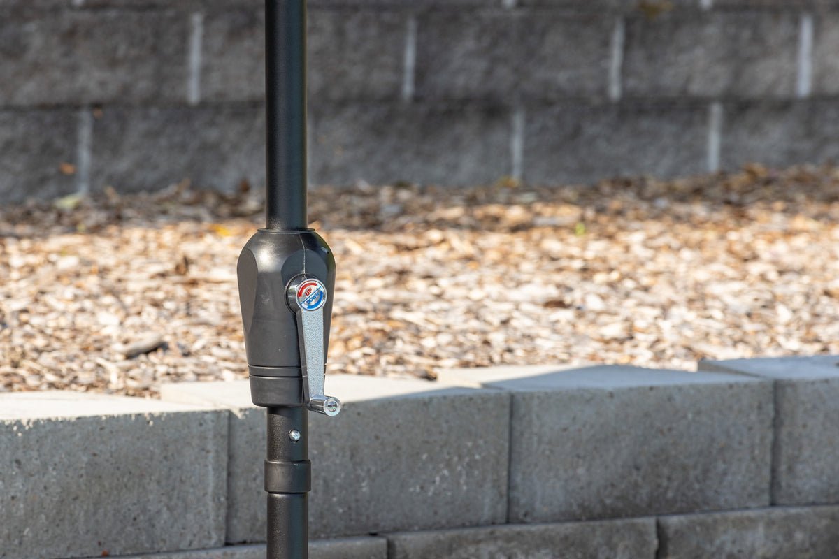 Sonnenschirm Mimor – Ø300 cm in Schwarz