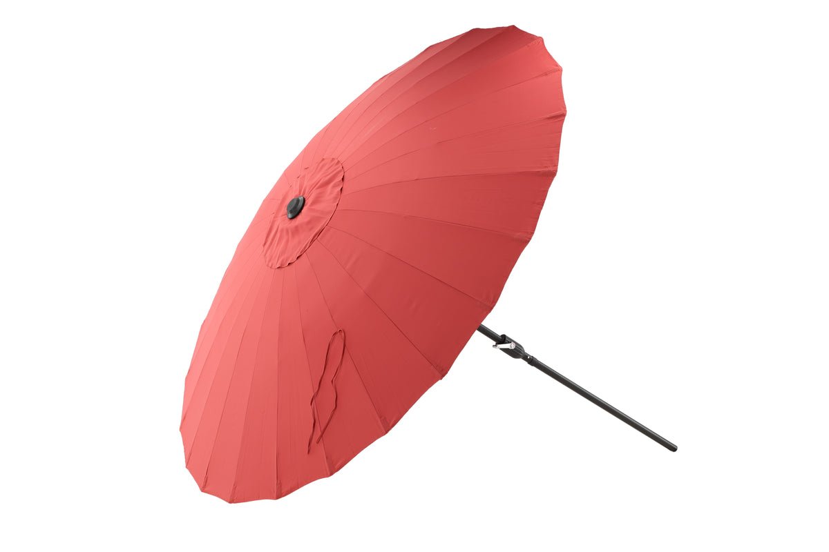 Sonnenschirm Rivierra – Ø270 cm in der Farbe Rot