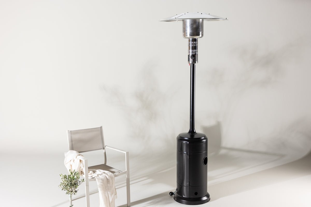 Chauffage de terrasse Fiero - en Métal Noir