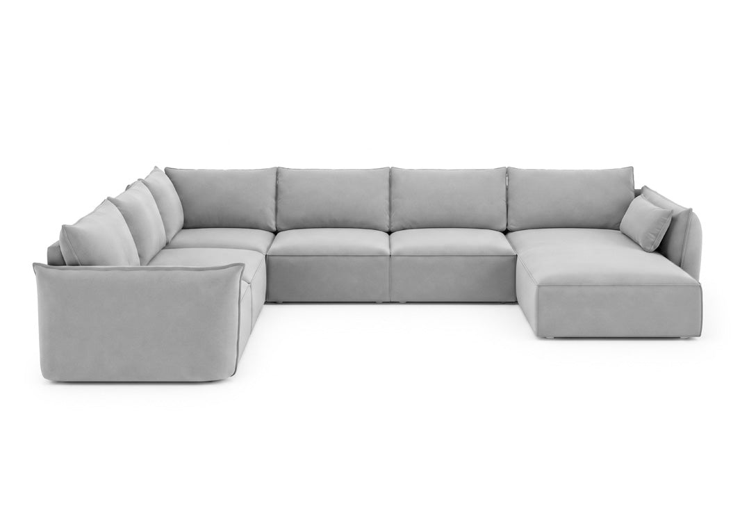 Canapé design Nuvola U en Velours