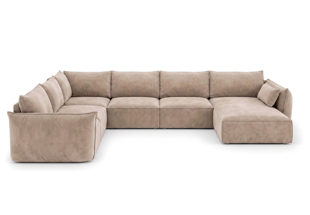 Canapé design Nuvola U en Velours