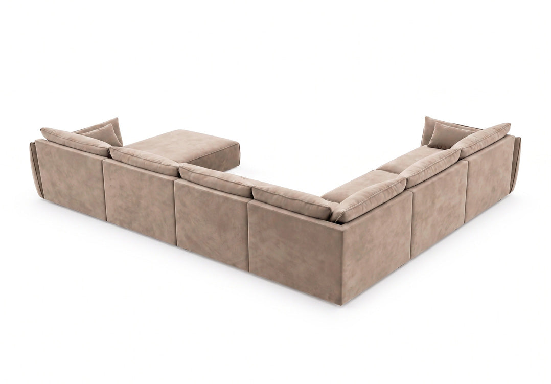 Canapé design Nuvola U en Velours
