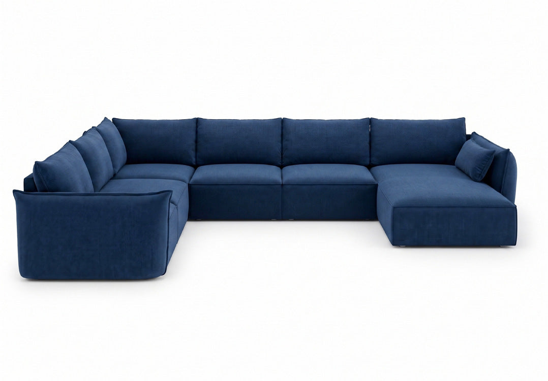 Canapé design Nuvola U en Velours