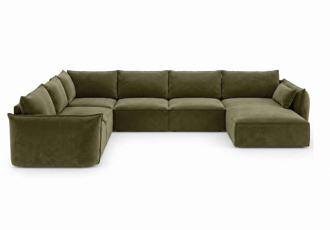 Canapé design Nuvola U en Velours