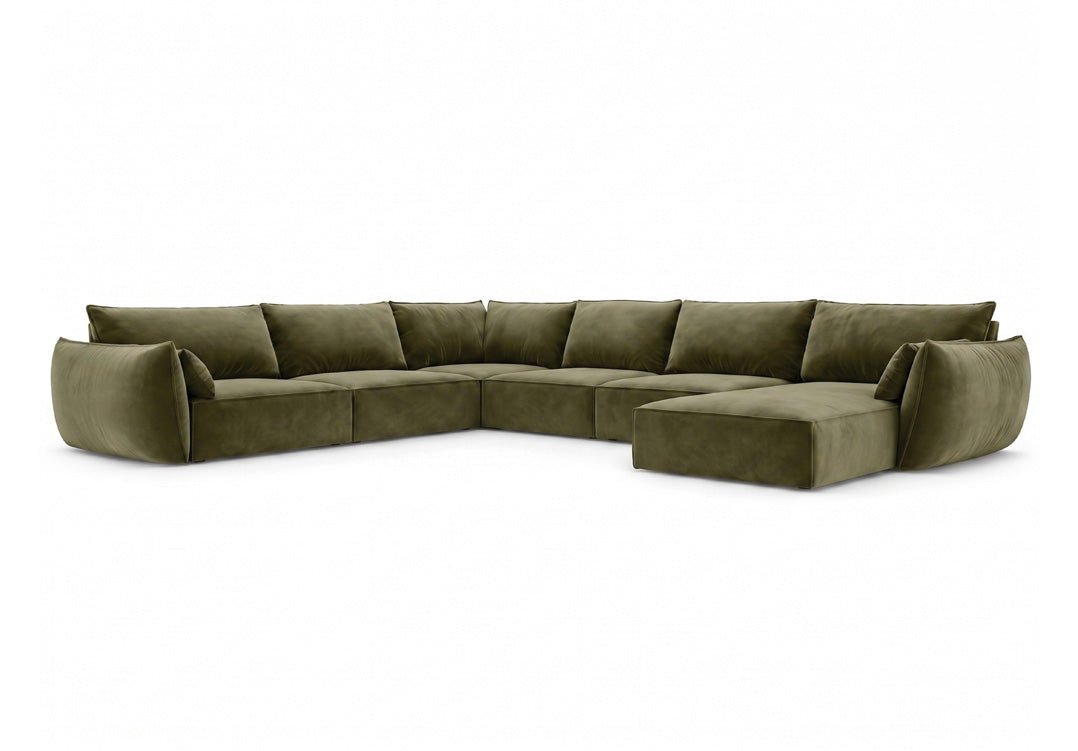 Canapé design Nuvola U en Velours