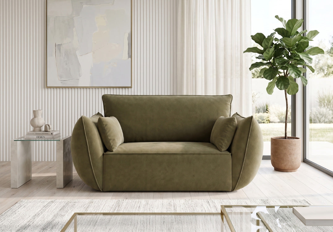 Fauteuil design Nuvola en Velours