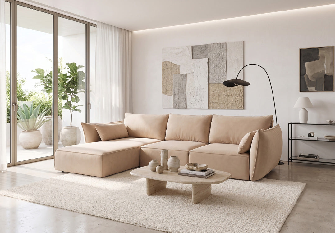 Canapé design Nuvola L en Velours