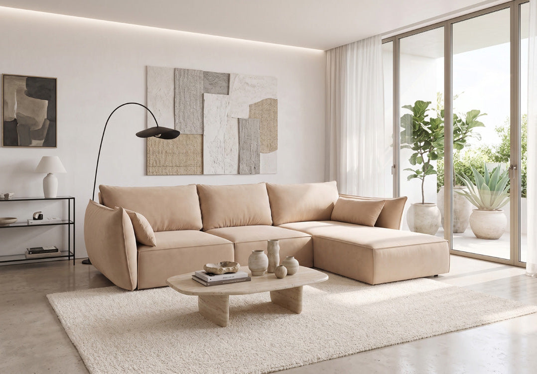 Canapé design Nuvola L en Velours
