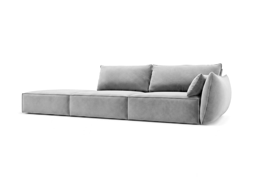 Designer Sofa Chaise Longue Nuvola in Samt