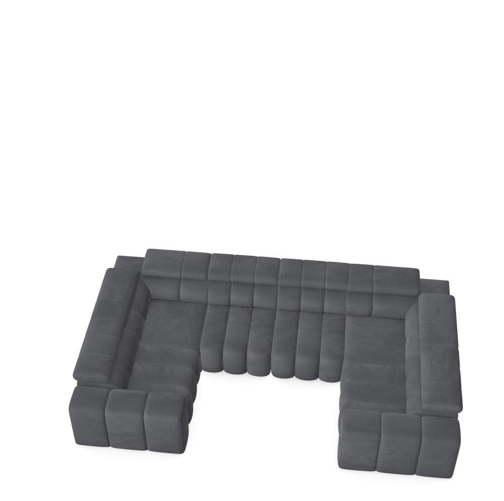 Canapé modulaire Zürich - Ta configuration souhaitée 62V8BS