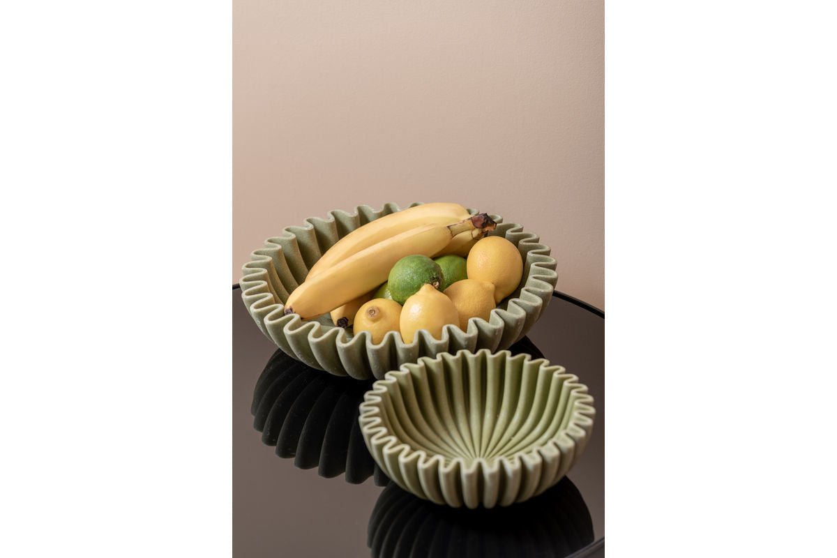 Bol Zorin petit – fabriqué en polyrésine / forme ondulée