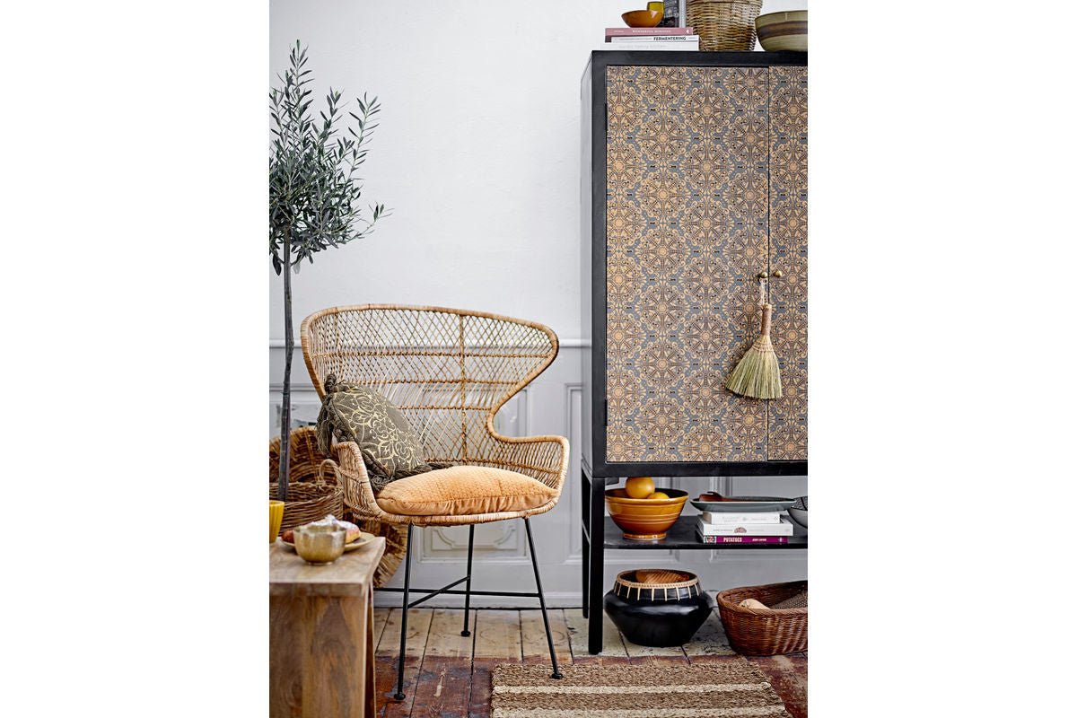 Pot de fleurs Dalie - en terre cuite de couleur Noir