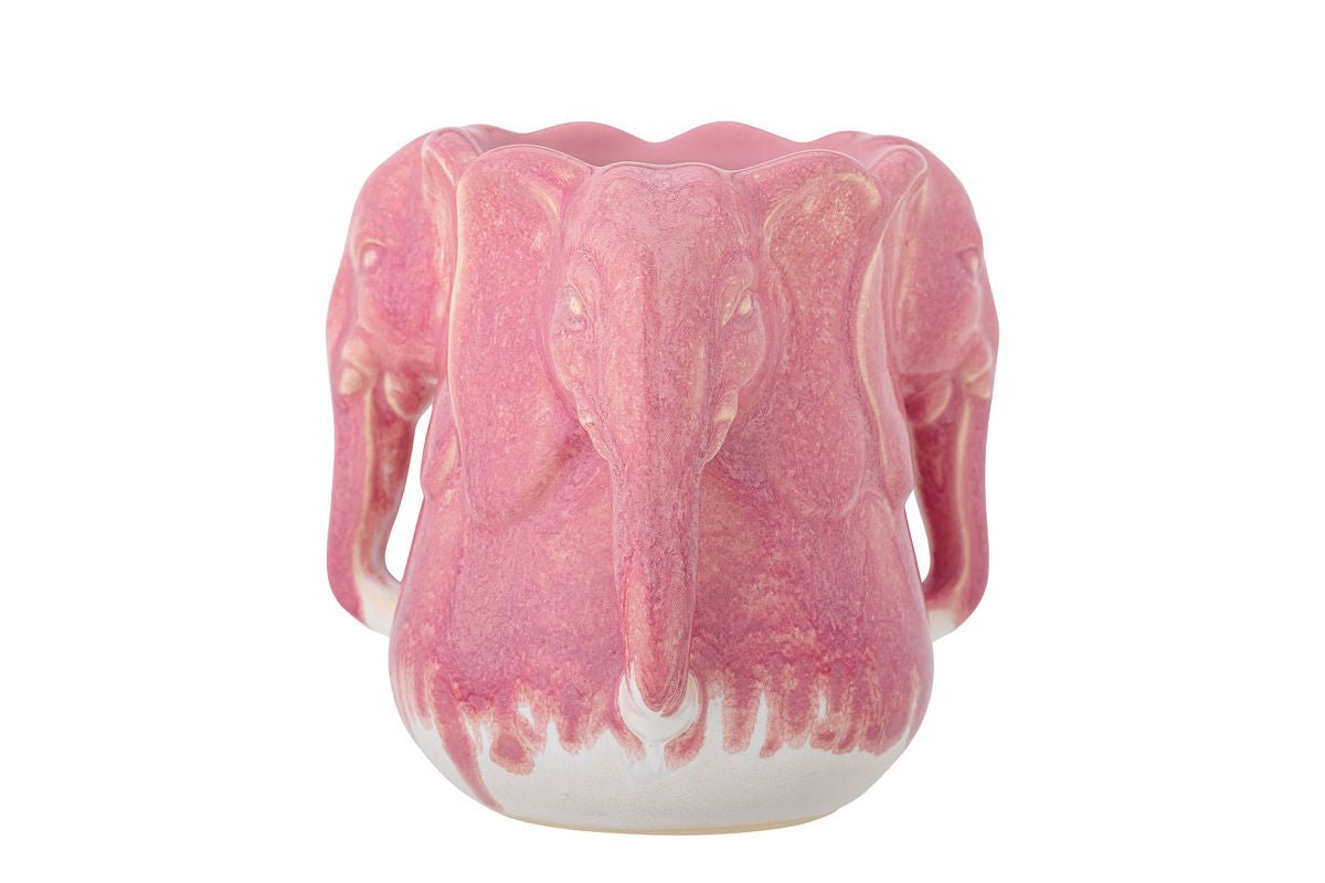 Vase « Rose Éléphant » – en grès