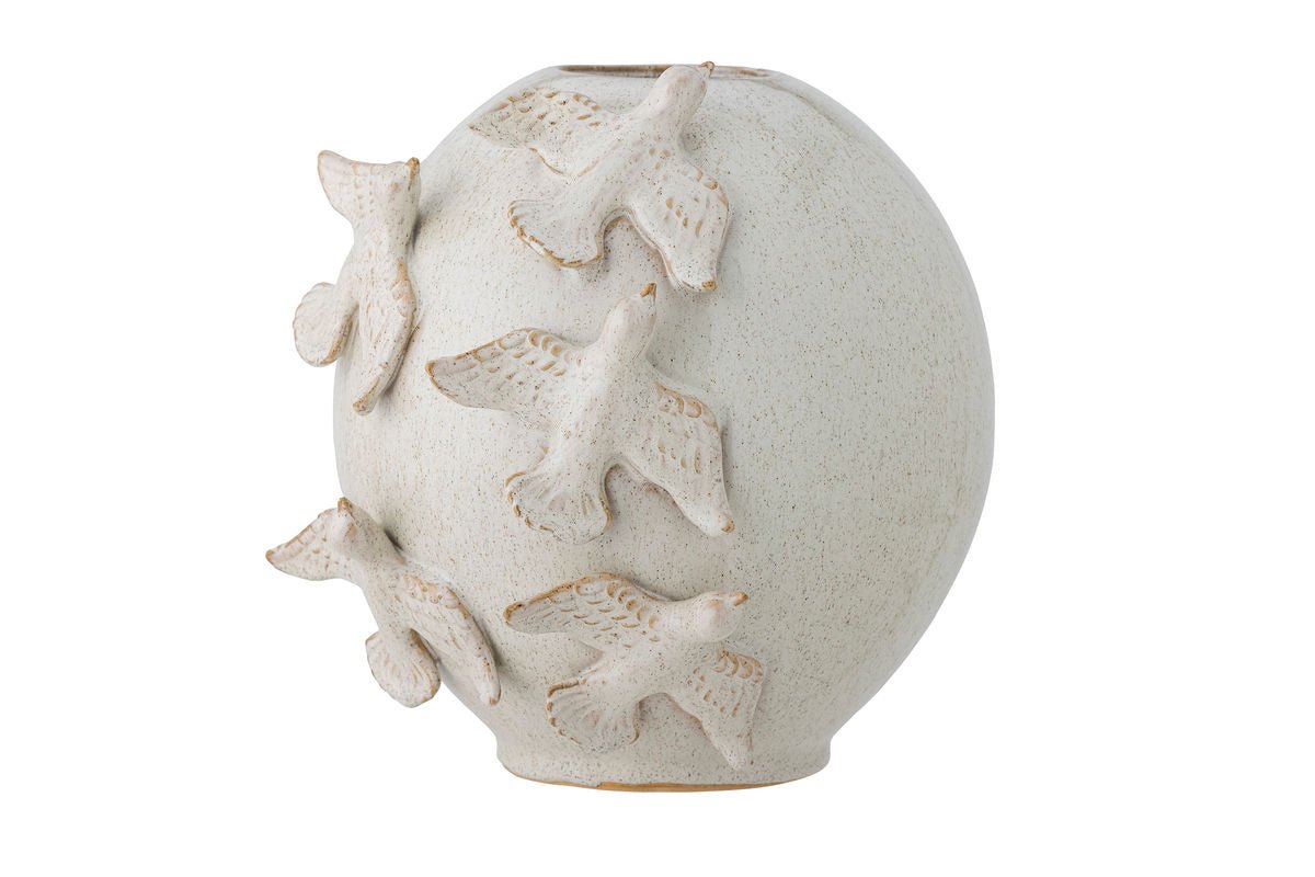 Vase « Anira » – Grès couleur naturelle