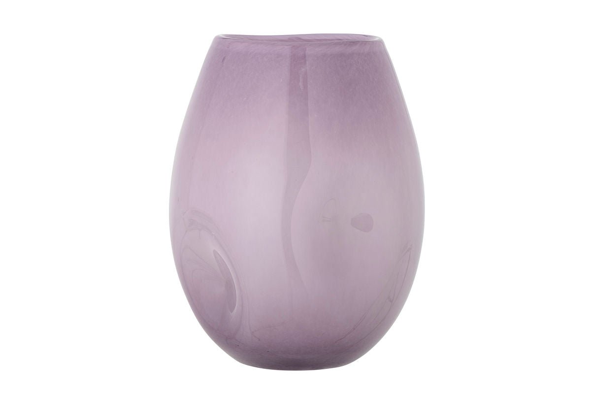 Vase « Vireya » – Verre violet