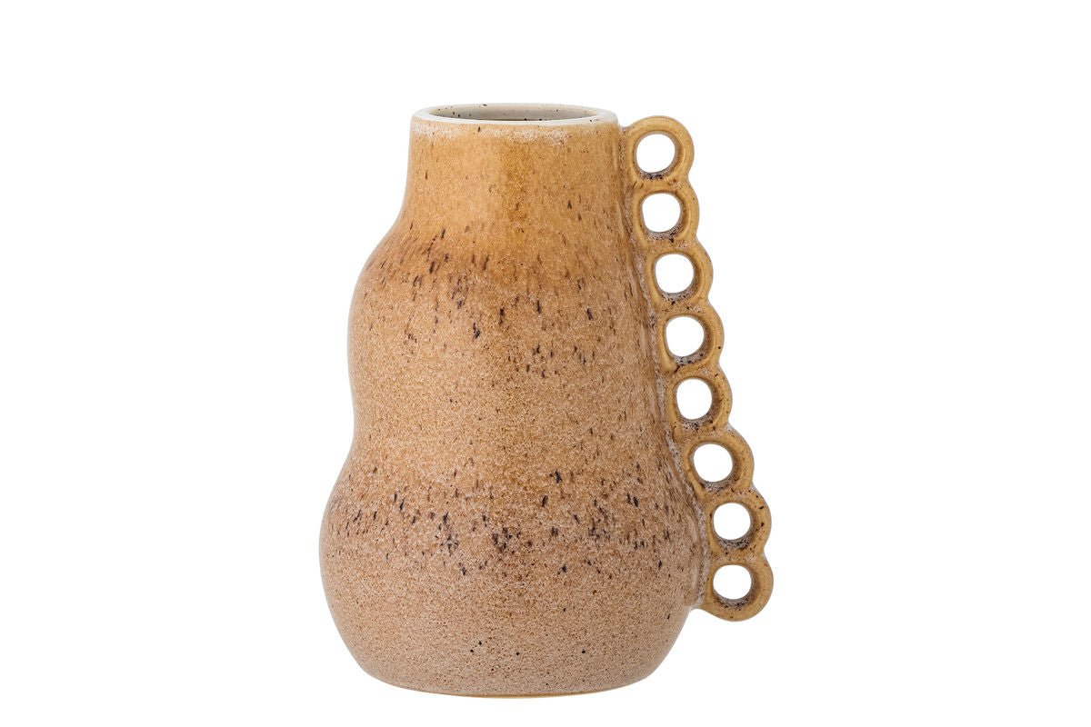 Vase « Zahra » – Grès brun