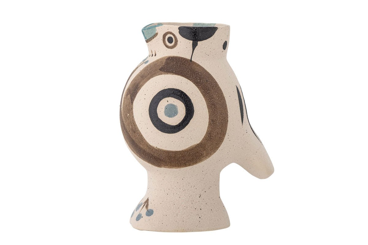 Vase « Kareen » – Grès couleur naturelle