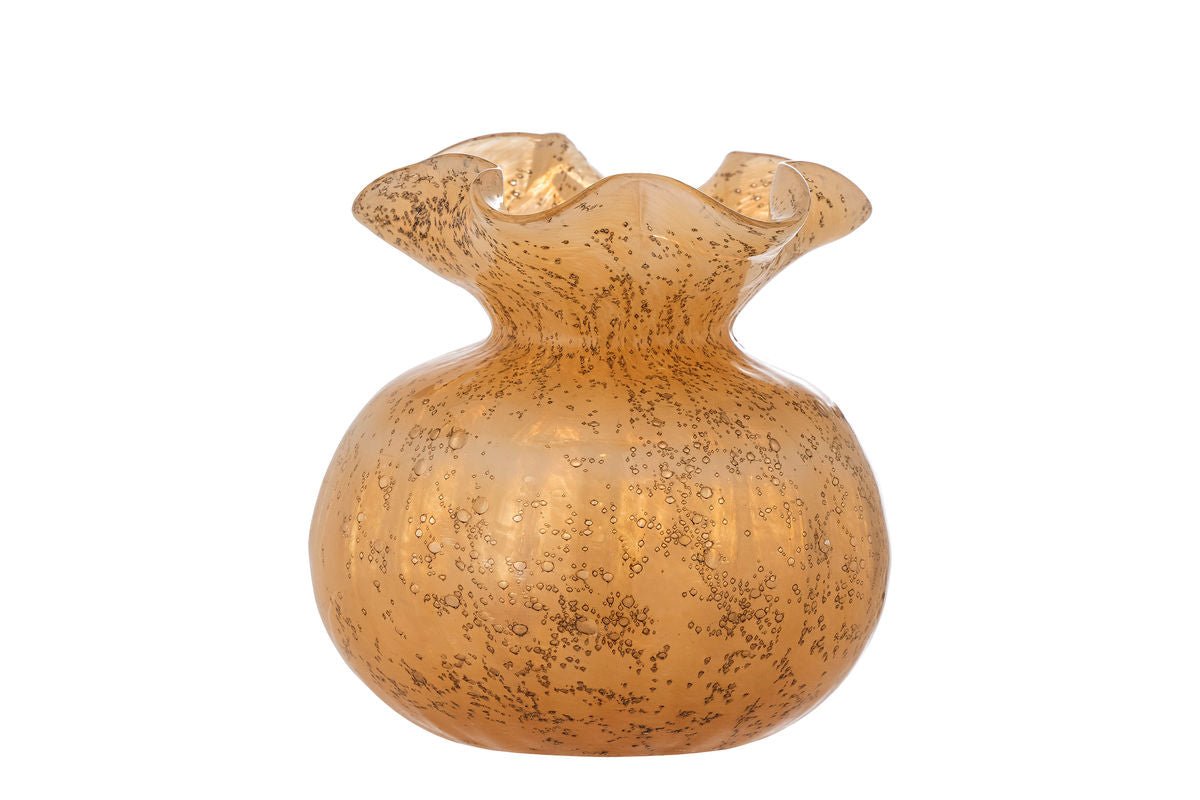 Vase « Solira » – Verre orange