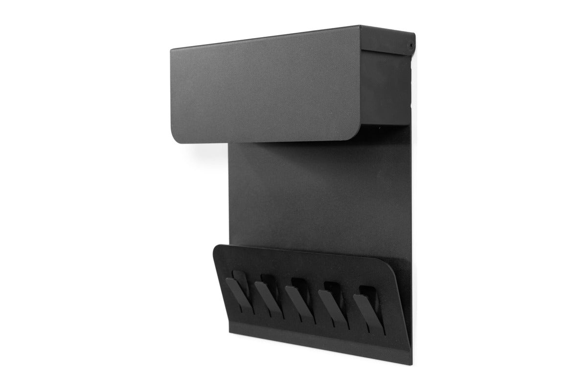 Designer Wandgarderobe Kasimo - Schwarz