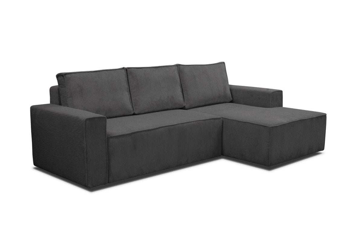 Designer Sofa Bern L mit Schlaffunktion und Stauraum - Luxusbetten24