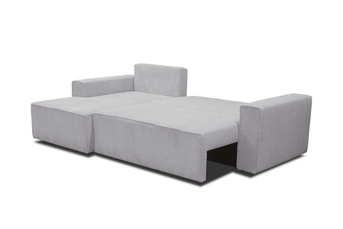 Designer Sofa Bern L mit Schlaffunktion und Stauraum - Luxusbetten24