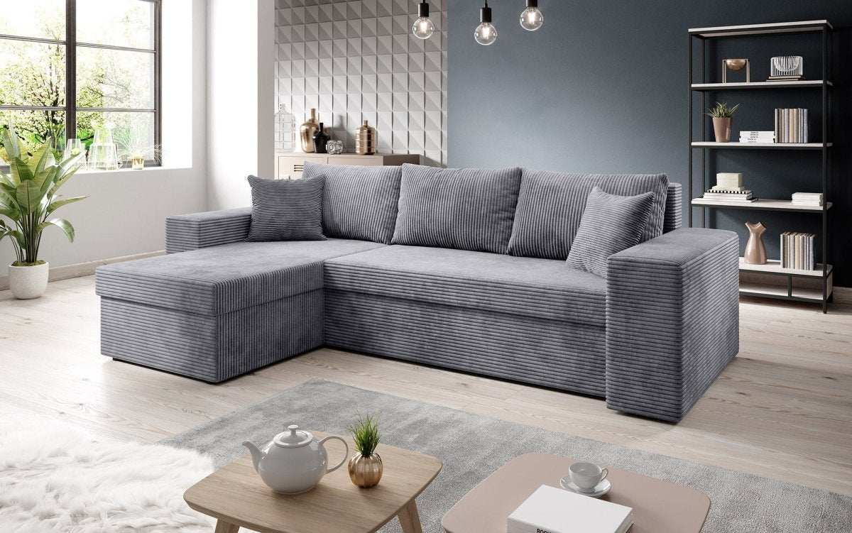 Designer Sofa Denver mit Schlaf - und Klappfunktion - Luxusbetten24