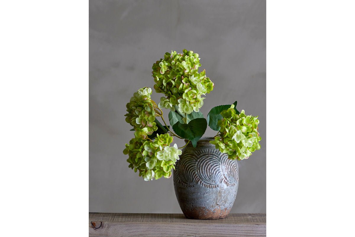 Vase « Lunara » – Terre cuite en Vert