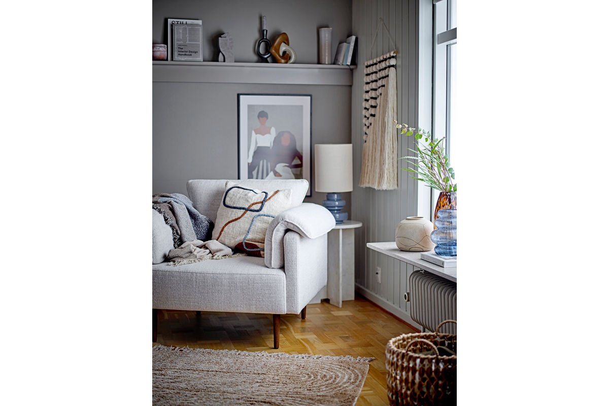 Vase décoratif « Sareen » – Terre cuite naturelle