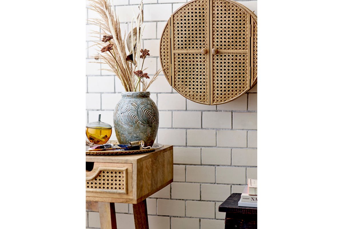 Vase « Lunara » – Terre cuite en Vert