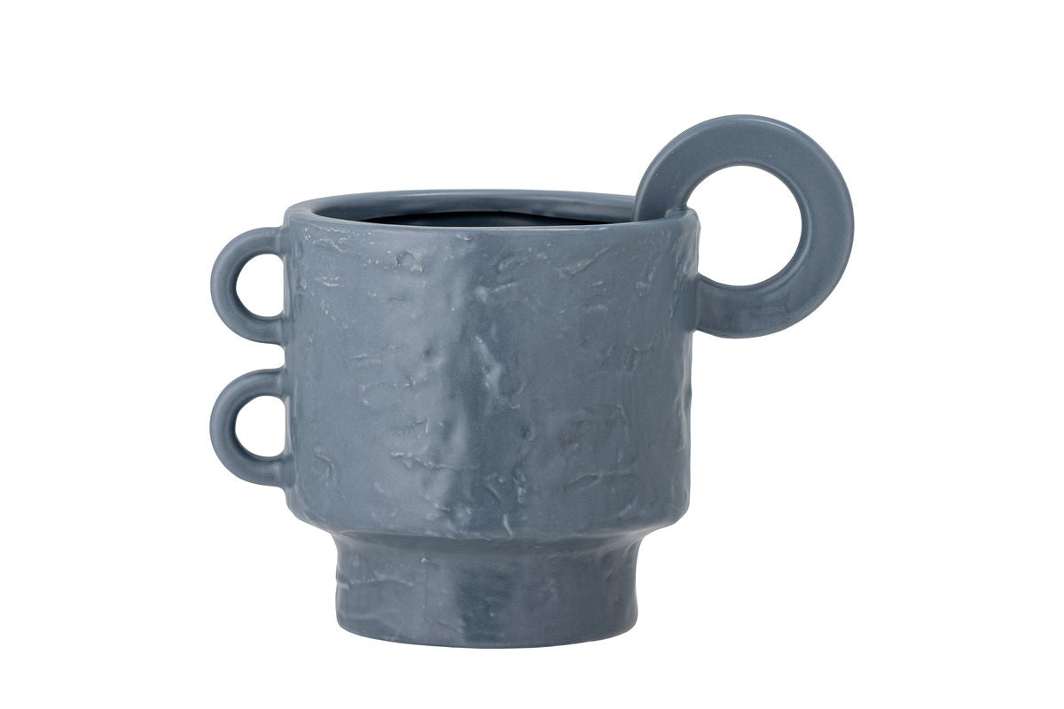 Pot de fleurs Svala – Grès en Bleu