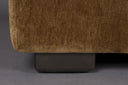 Sofa Talaro mit gerafftem Samtbezug