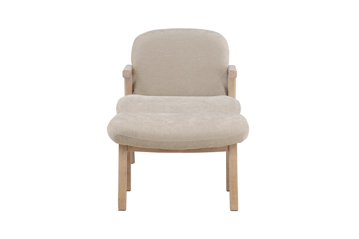 Fauteuil Railey II - avec repose-pieds assorti