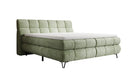 Boxspringbett Milla Cord in Salbei (Poso 047) – Freisteller