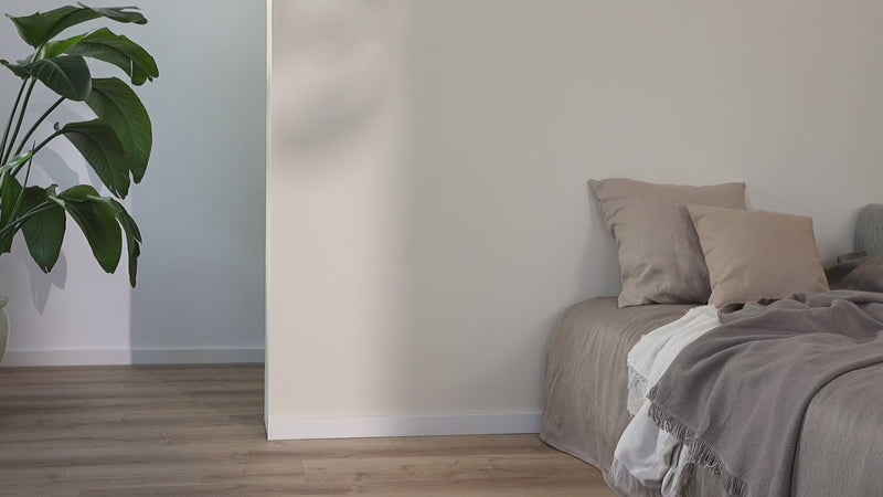 Nachttisch Damio – Minimalistisches Design aus pulverbeschichtetem Metall