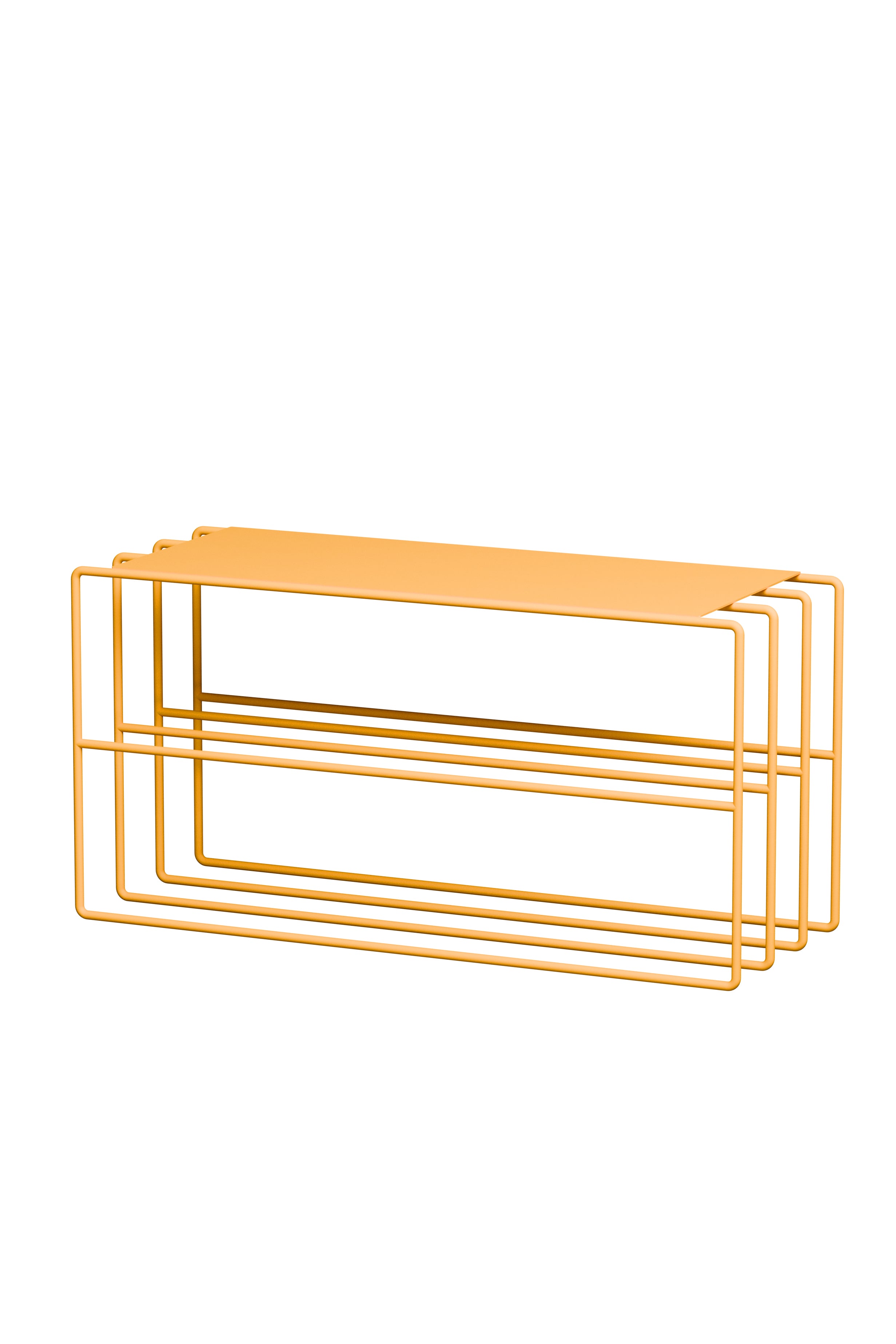 Étagère à chaussures Neva – étagère en métal avec style loft en plusieurs couleurs