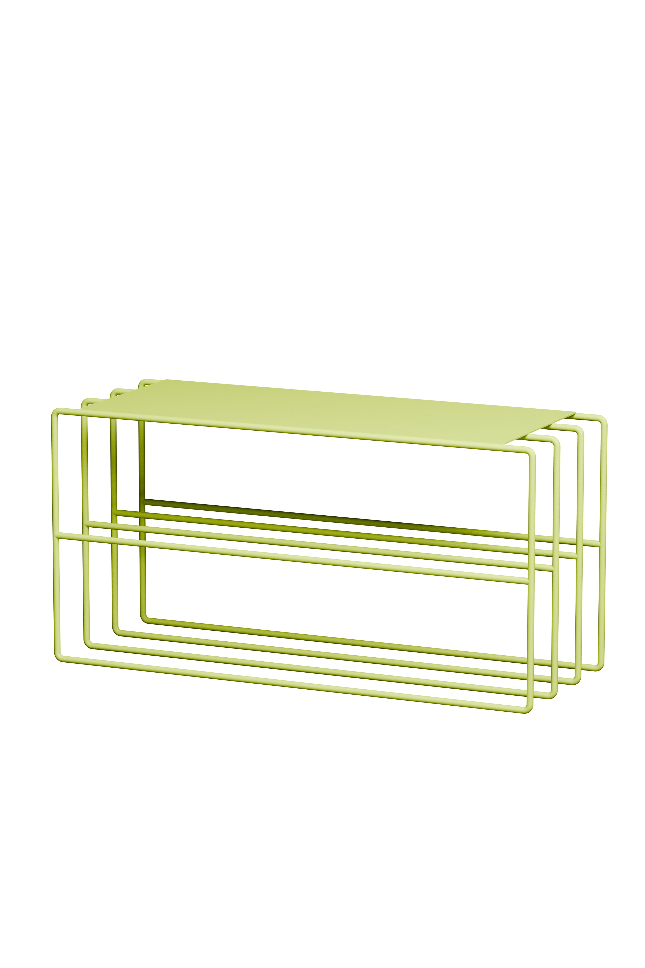 Étagère à chaussures Neva – étagère en métal avec style loft en plusieurs couleurs