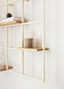 Étagère murale Rivo – Étagère métallique flexible avec système à emboîtement