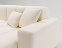 Designer Ecksofa Loft in Samt