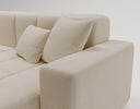 Designer Ecksofa Loft in Samt