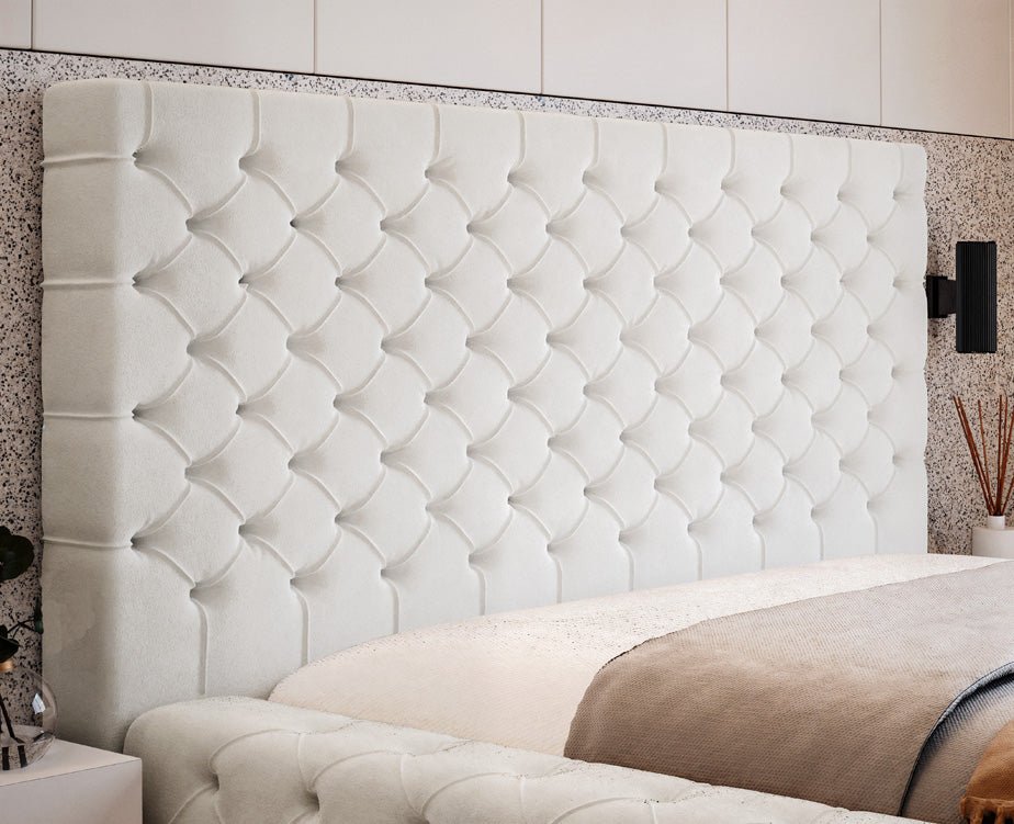 Designer Upholstered Bed Lana Velvet with Storage