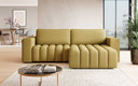 Designer Ecksofa Tirina mit Schlaffunktion