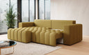 Designer Ecksofa Tirina mit Schlaffunktion
