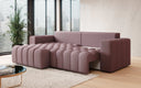 Designer Ecksofa Tirina mit Schlaffunktion