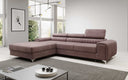 Designer Ecksofa Melinda mit Schlaf- und Klappfunktion