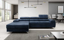 Designer Ecksofa Melinda mit Schlaf- und Klappfunktion