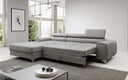 Designer Ecksofa Melinda mit Schlaf- und Klappfunktion