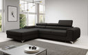 Designer Ecksofa Melinda mit Schlaf- und Klappfunktion