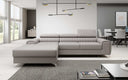 Designer Ecksofa Melinda mit Schlaf- und Klappfunktion
